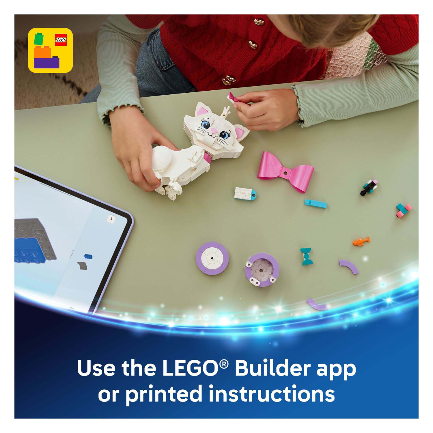 LEGO Disney 43286 Les Aristochats : Marie la mignonne