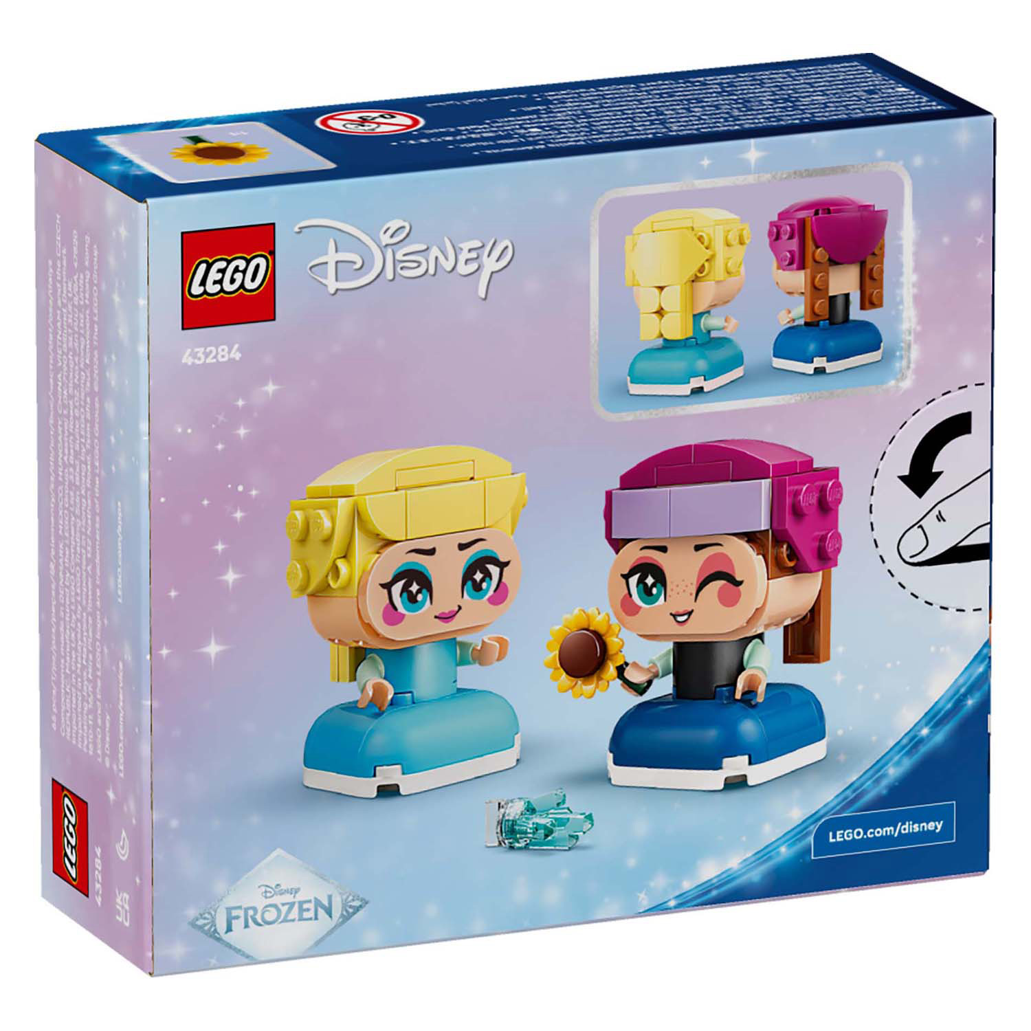 LEGO Disney Princess 43284 Mini Anna et Elsa