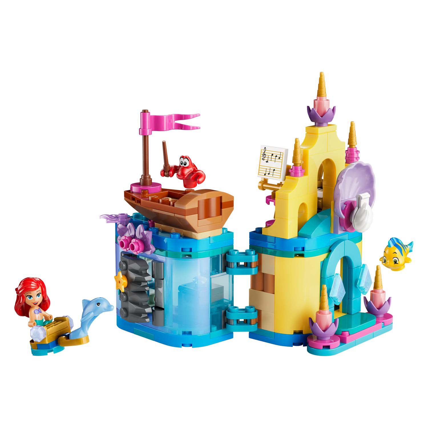 LEGO Disney Princess 43285 Le mini-palais magique d'Ariel