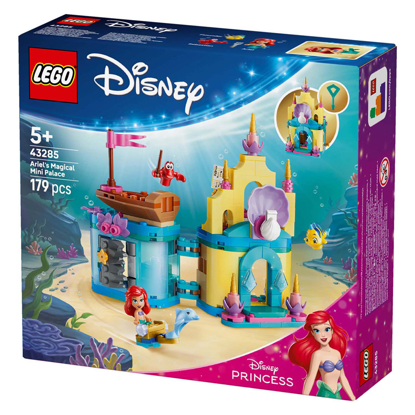 LEGO Disney Princess 43285 Le mini-palais magique d'Ariel