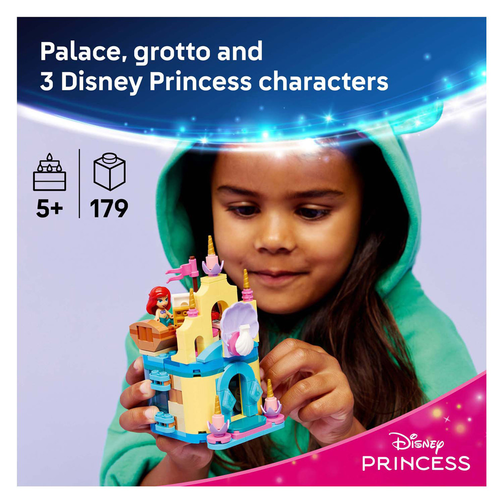 LEGO Disney Princess 43285 Le mini-palais magique d'Ariel