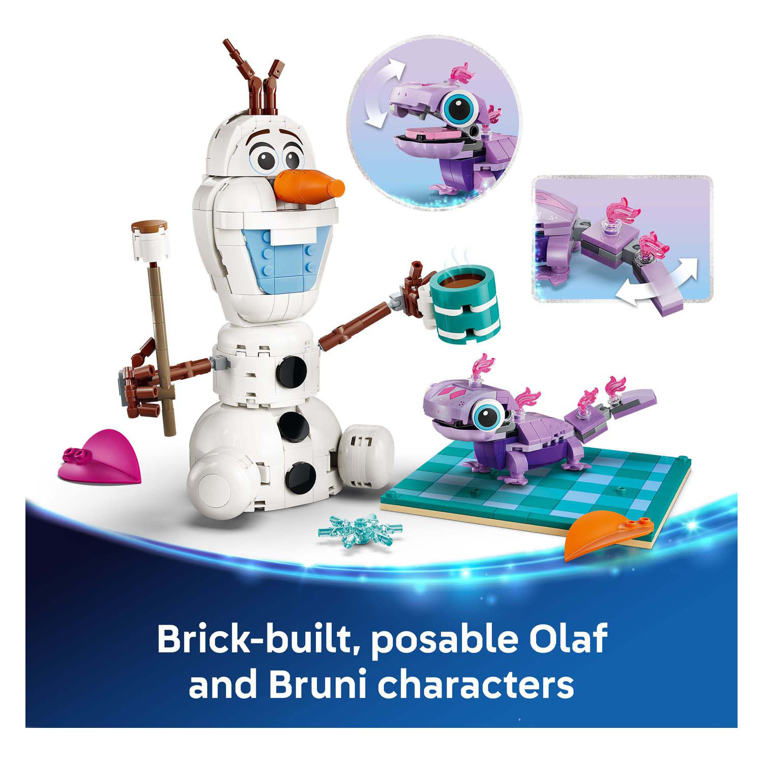 LEGO Disney Princess 43287 Le pique-nique d'Olaf et Bruni