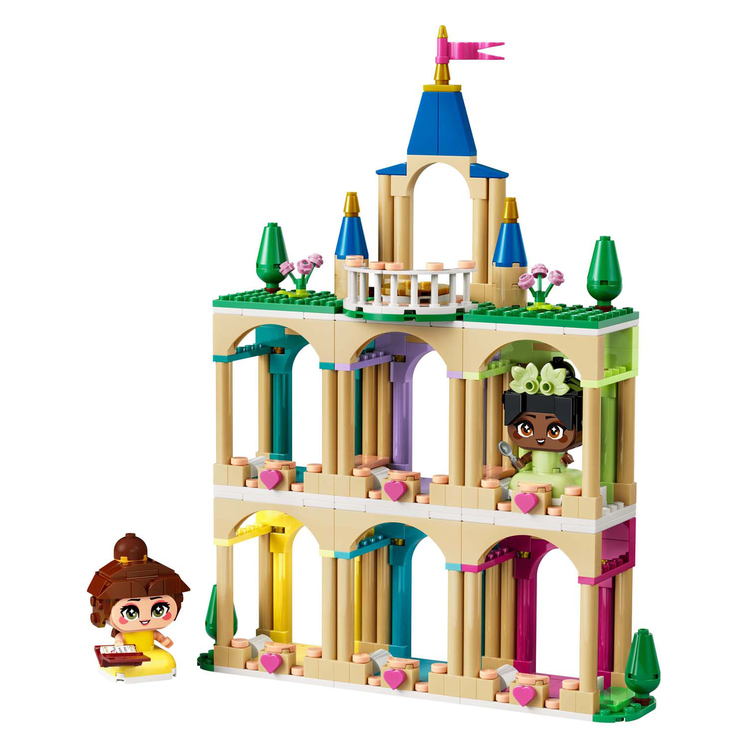 LEGO Disney Princess 43291 Mini Belle et Tiana avec château