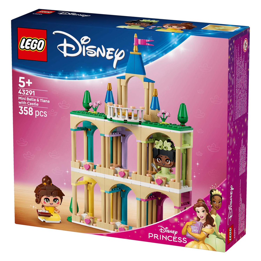 LEGO Disney Princess 43291 Mini Belle et Tiana avec château