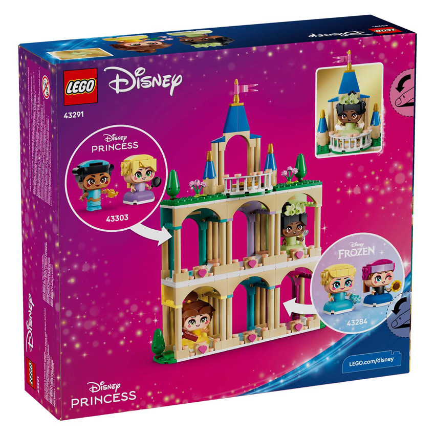 LEGO Disney Princess 43291 Mini Belle et Tiana avec château