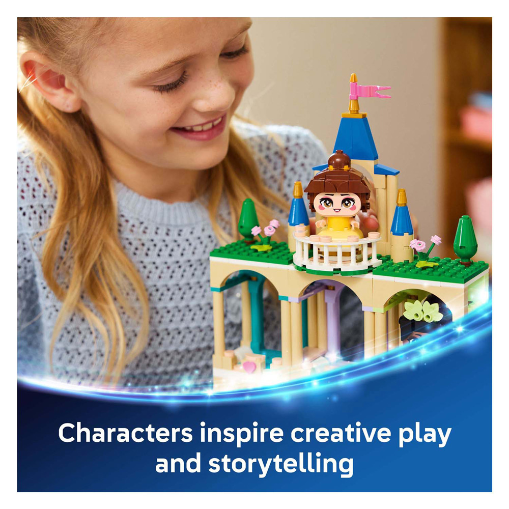LEGO Disney Princess 43291 Mini Belle et Tiana avec château