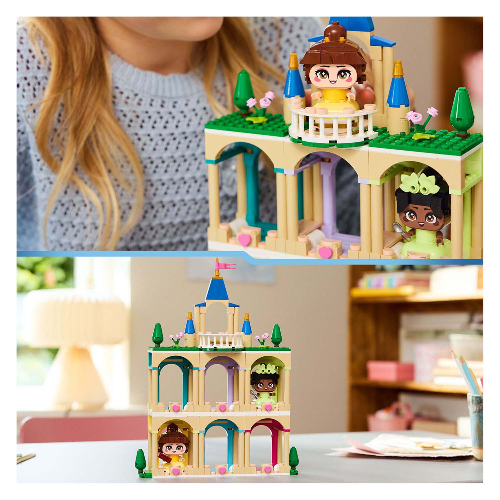 LEGO Disney Princess 43291 Mini Belle et Tiana avec château