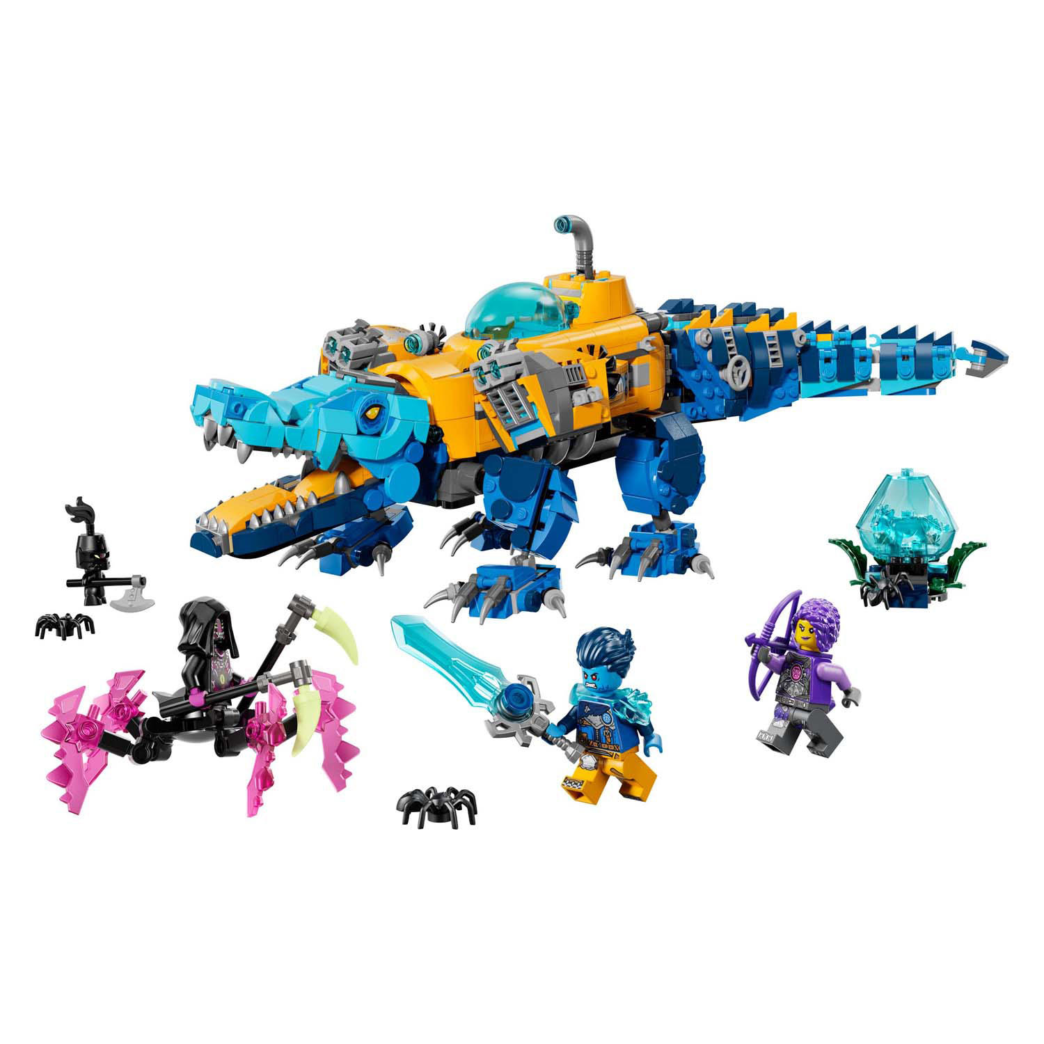LEGO DREAMZzz 71512 Krokodilonderzeeer