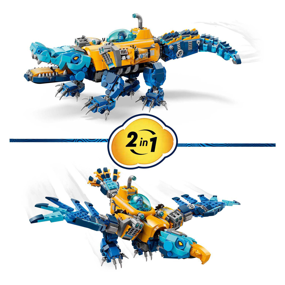 LEGO DREAMZzz 71512 Krokodilonderzeeer