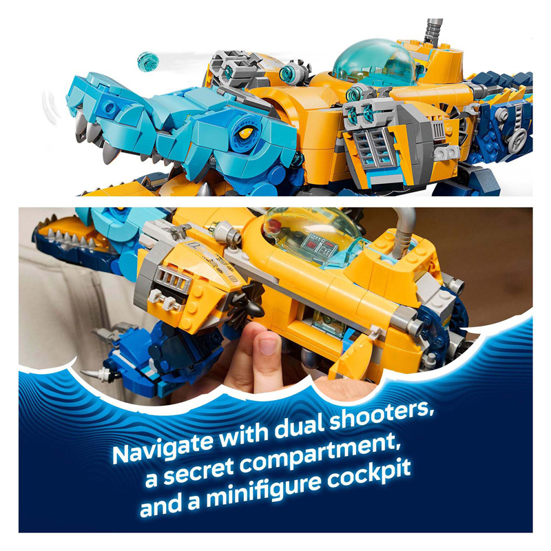 LEGO DREAMZzz 71512 Krokodilonderzeeer