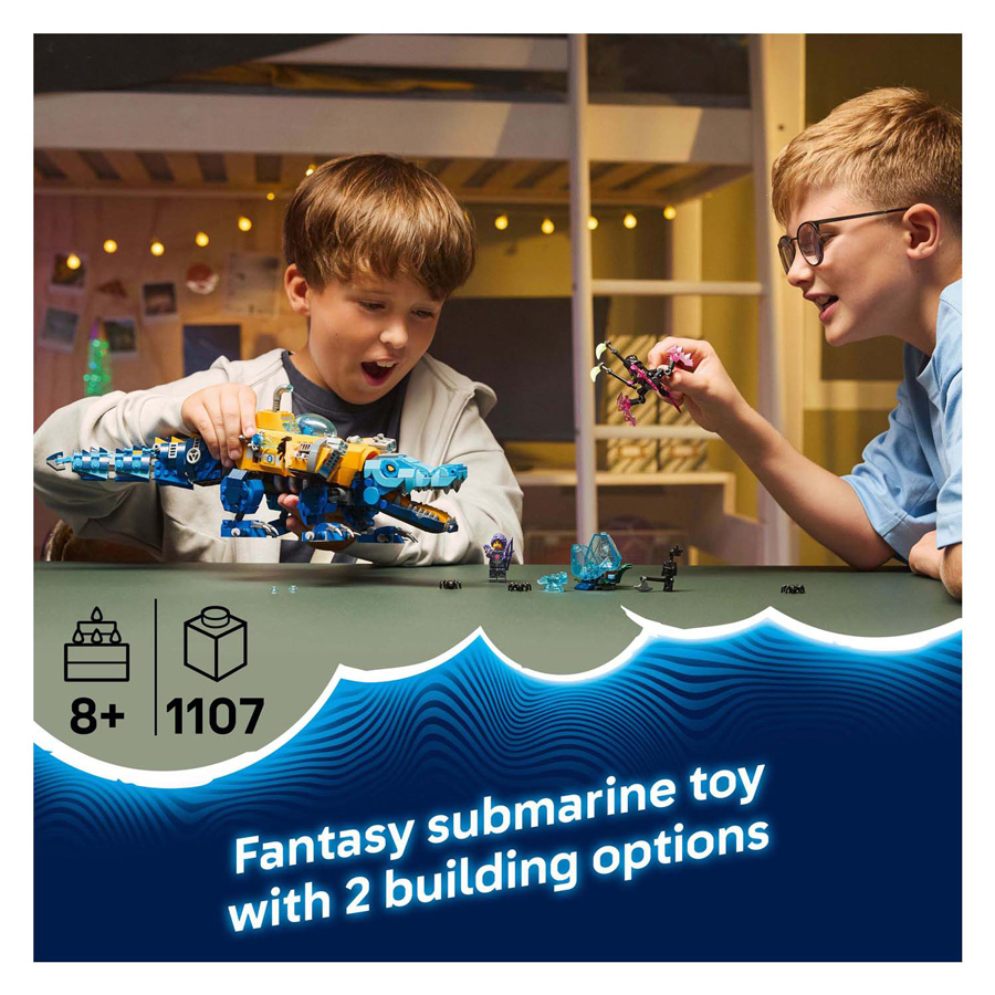 LEGO DREAMZzz 71512 Krokodilonderzeeer