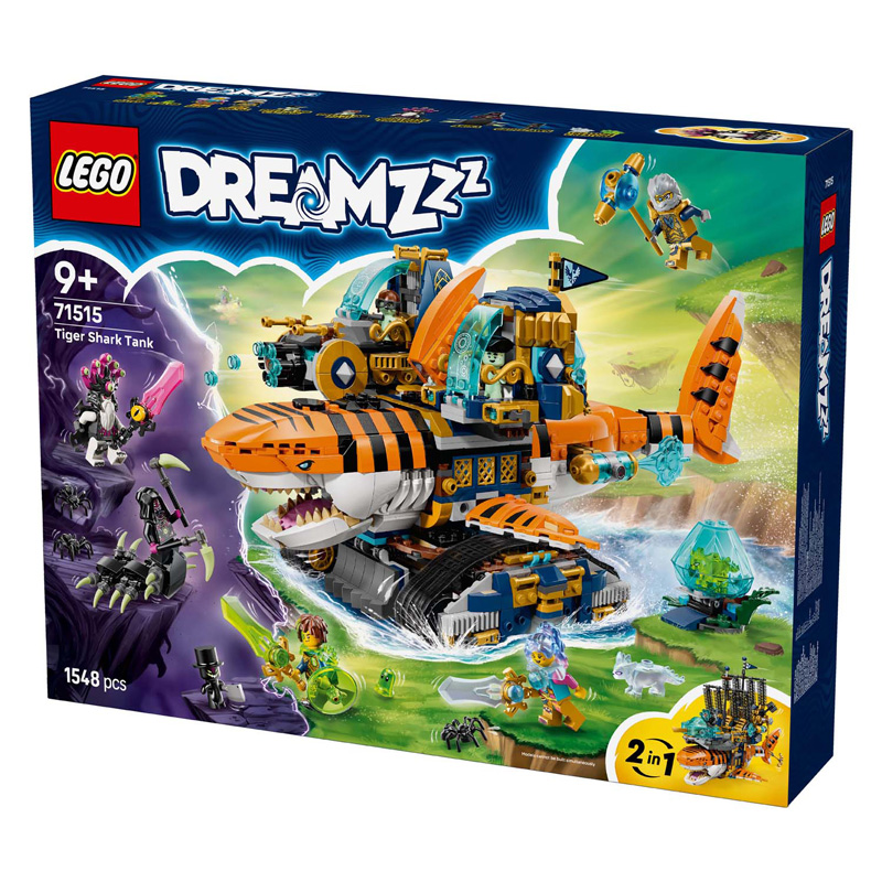LEGO DREAMZzz 71515 Tijgerhaaitank