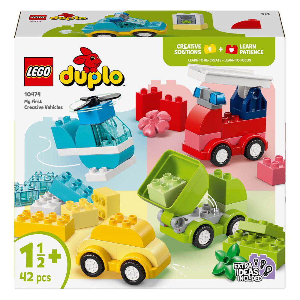 LEGO DUPLO 10474 Mijn eerste creatieve voertuigen
