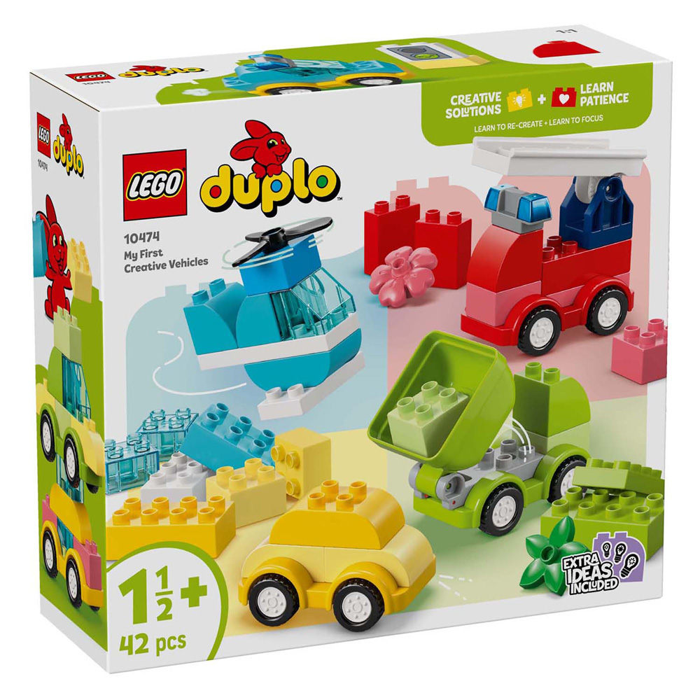 LEGO DUPLO 10474 Mijn eerste creatieve voertuigen