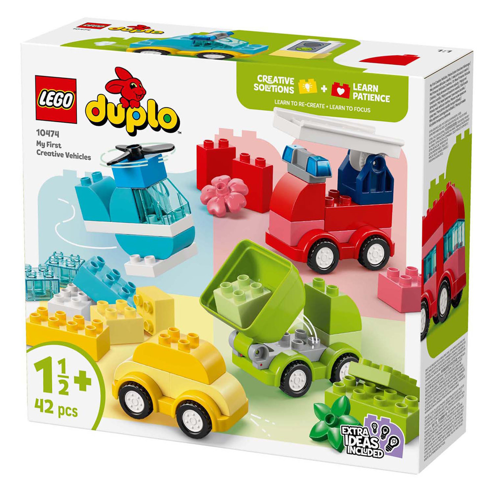 LEGO DUPLO 10474 Mijn eerste creatieve voertuigen