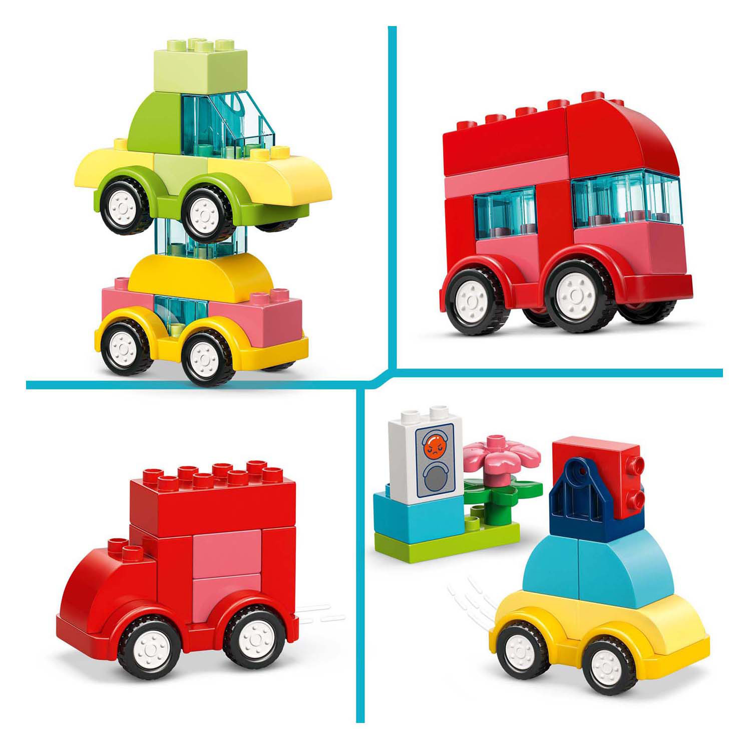 LEGO DUPLO 10474 Mijn eerste creatieve voertuigen