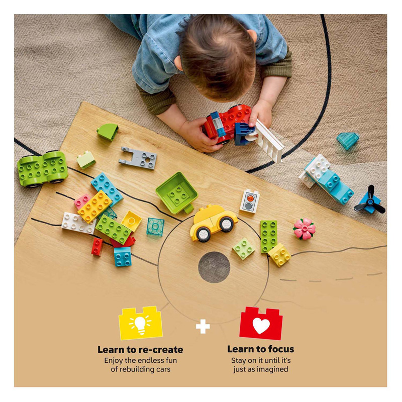 LEGO DUPLO 10474 Mijn eerste creatieve voertuigen