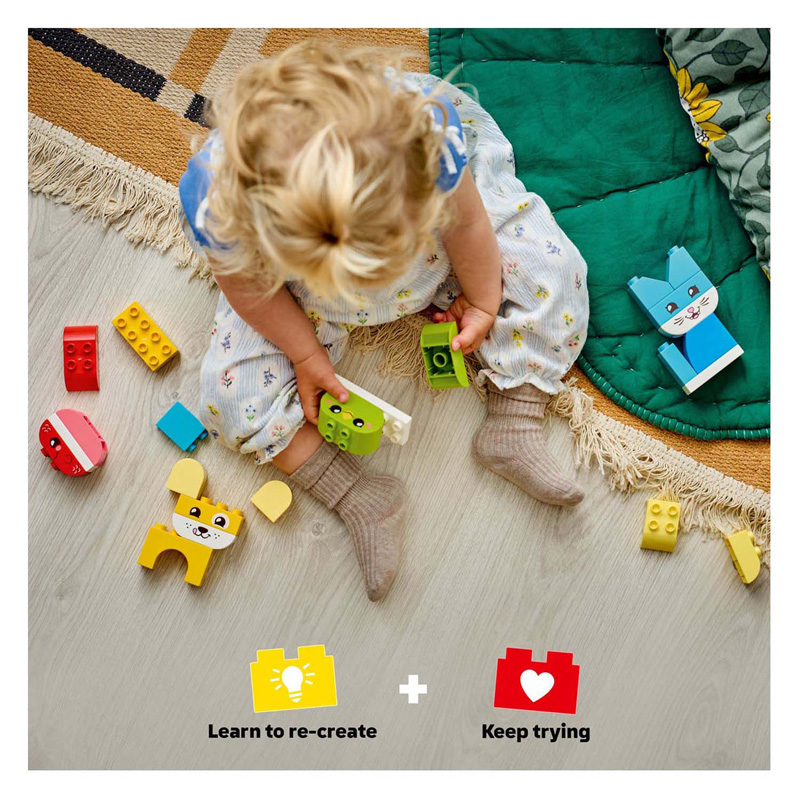 LEGO DUPLO 10477 3-in-1 Mijn eerste creatieve huisdieren