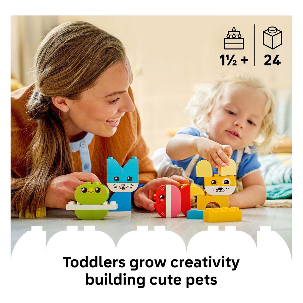 LEGO DUPLO 10477 3-in-1 Mijn eerste creatieve huisdieren