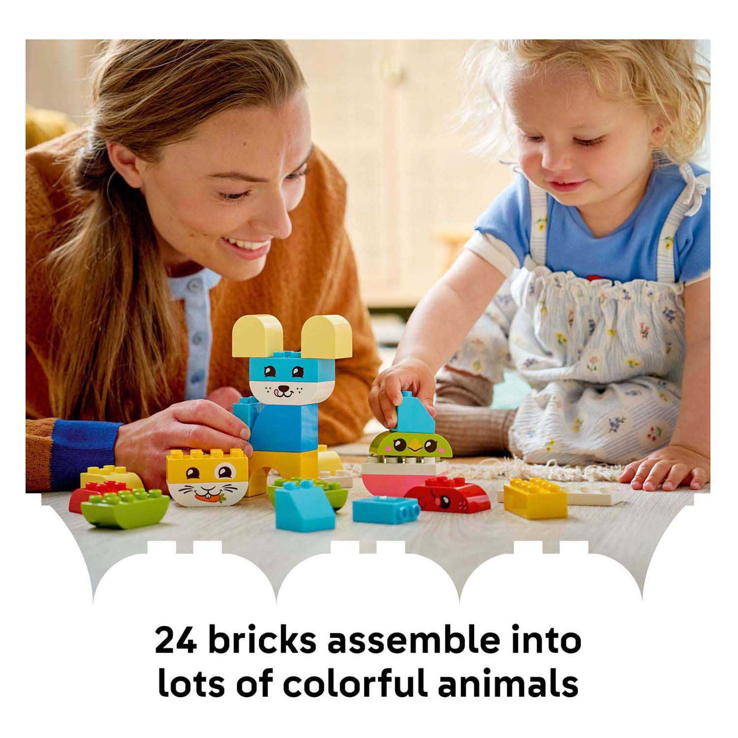 LEGO DUPLO 10477 3-in-1 Mijn eerste creatieve huisdieren