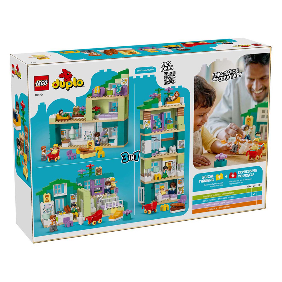 LEGO DUPLO 10470 3-in-1 modern woonhuis met figuren