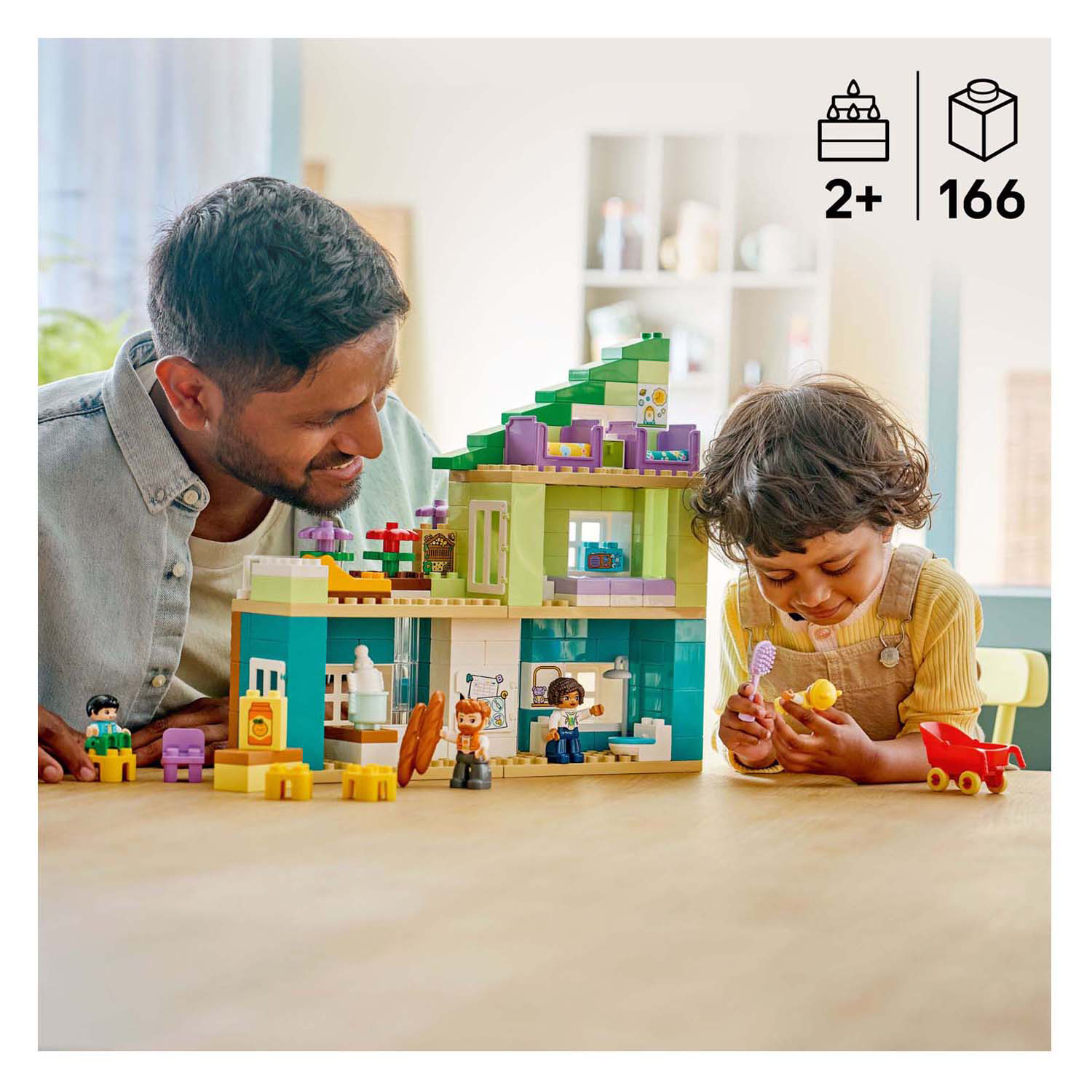 LEGO DUPLO 10470 3-in-1 modern woonhuis met figuren