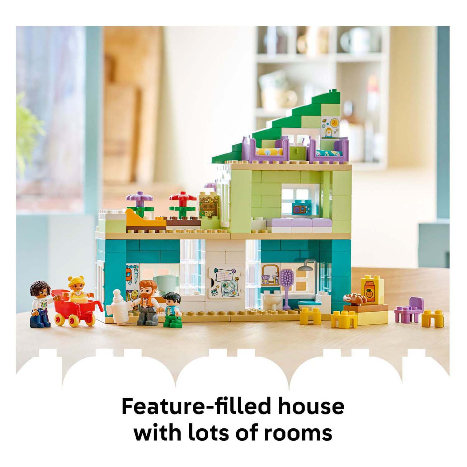 LEGO DUPLO 10470 3-in-1 modern woonhuis met figuren