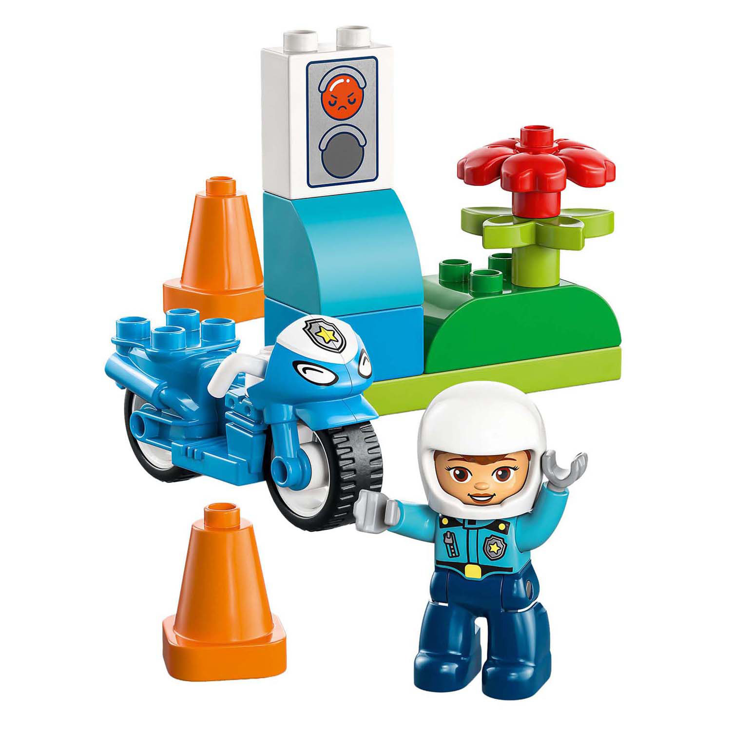 LEGO DUPLO 10471 Moto de police bleue