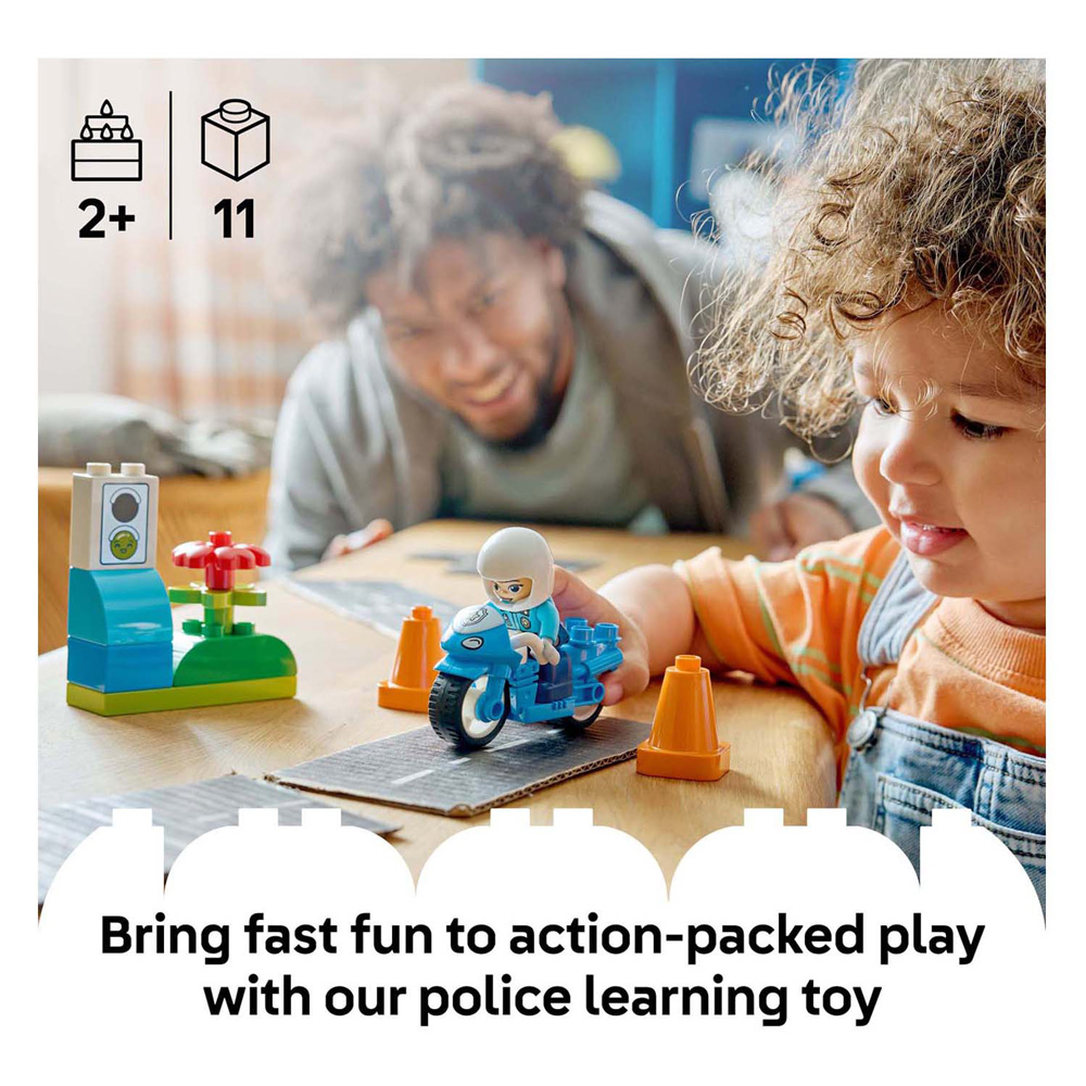 LEGO DUPLO 10471 Moto de police bleue