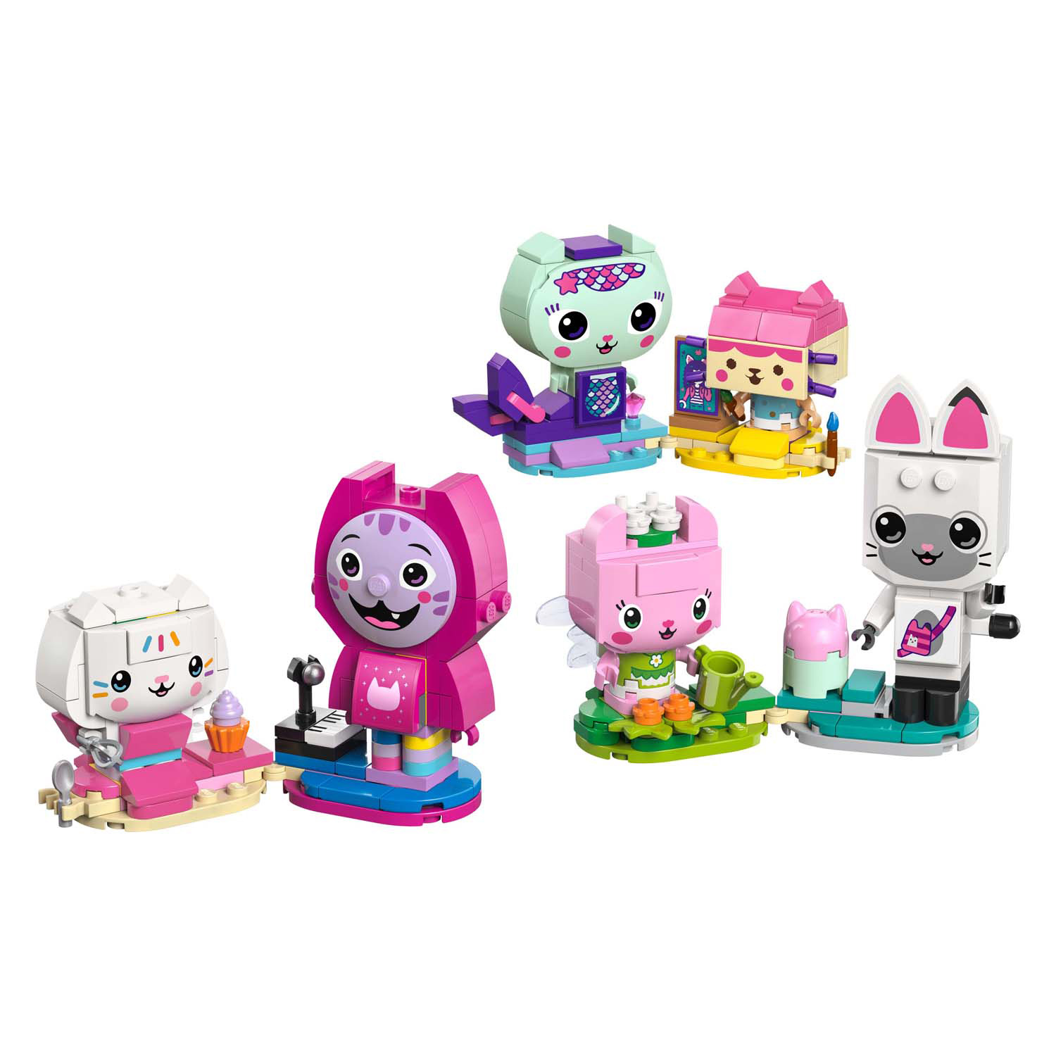 LEGO Gabby's Poppenhuis 11215 Gabbys bouwbare kattenvriendjes