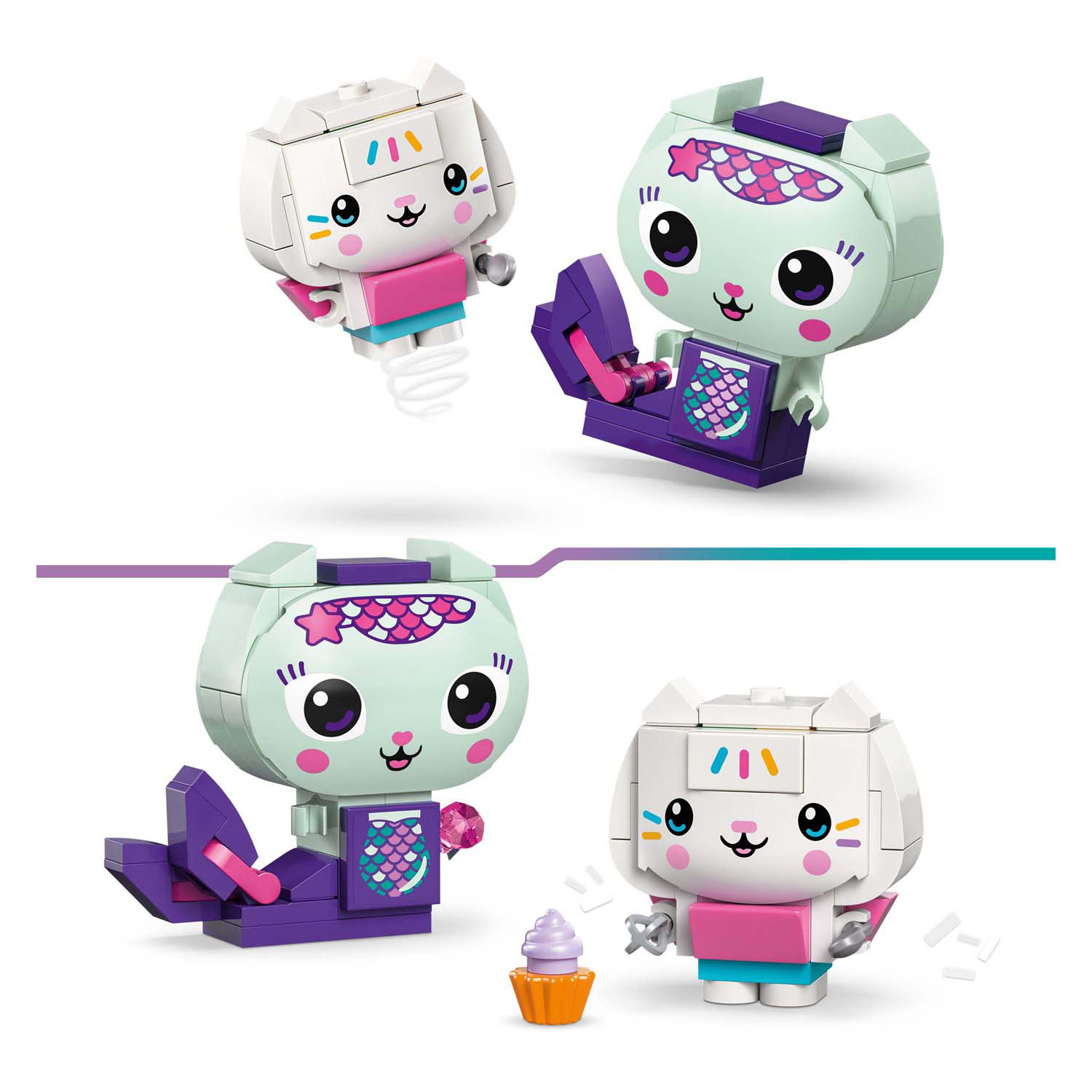 LEGO Gabby's Poppenhuis 11215 Gabbys bouwbare kattenvriendjes