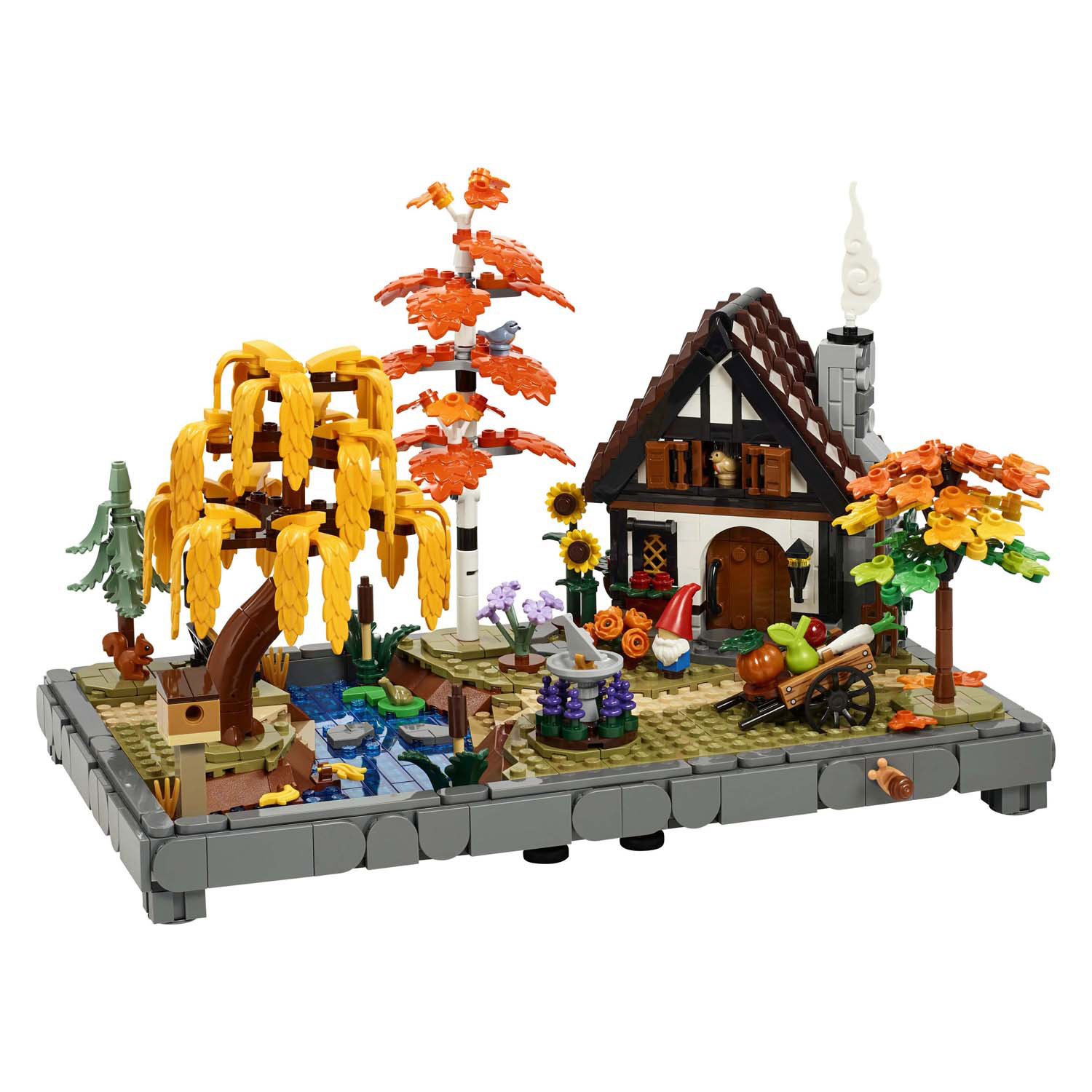 LEGO ICONS 11372 Herfsttuin met cottage