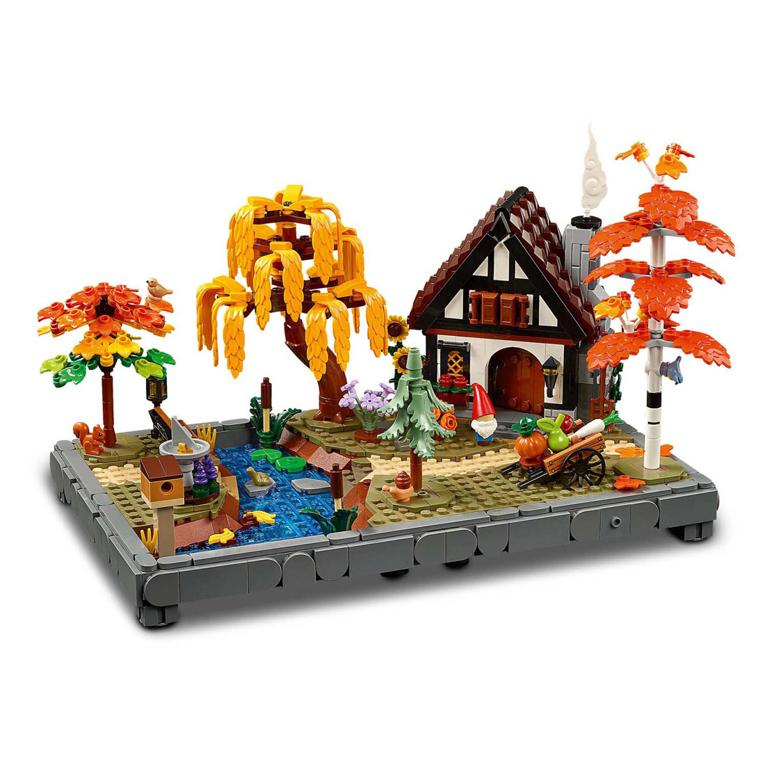 LEGO ICONS 11372 Herfsttuin met cottage