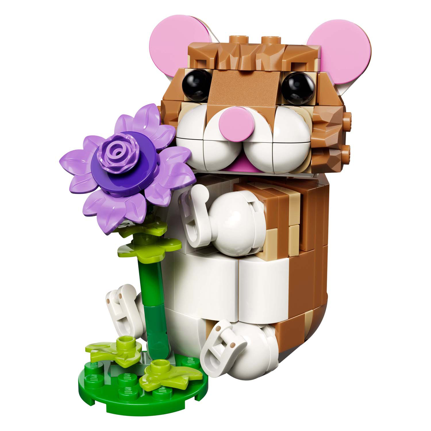 LEGO Creator 31376 Hamster mignon avec fleur