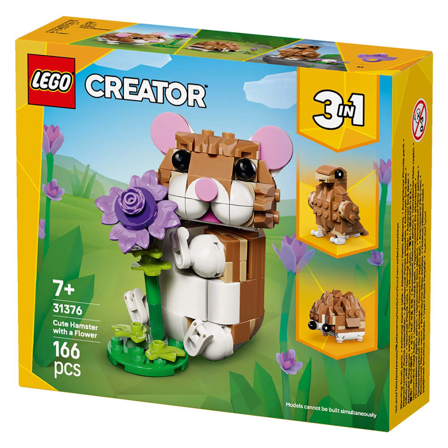 LEGO Creator 31376 Hamster mignon avec fleur