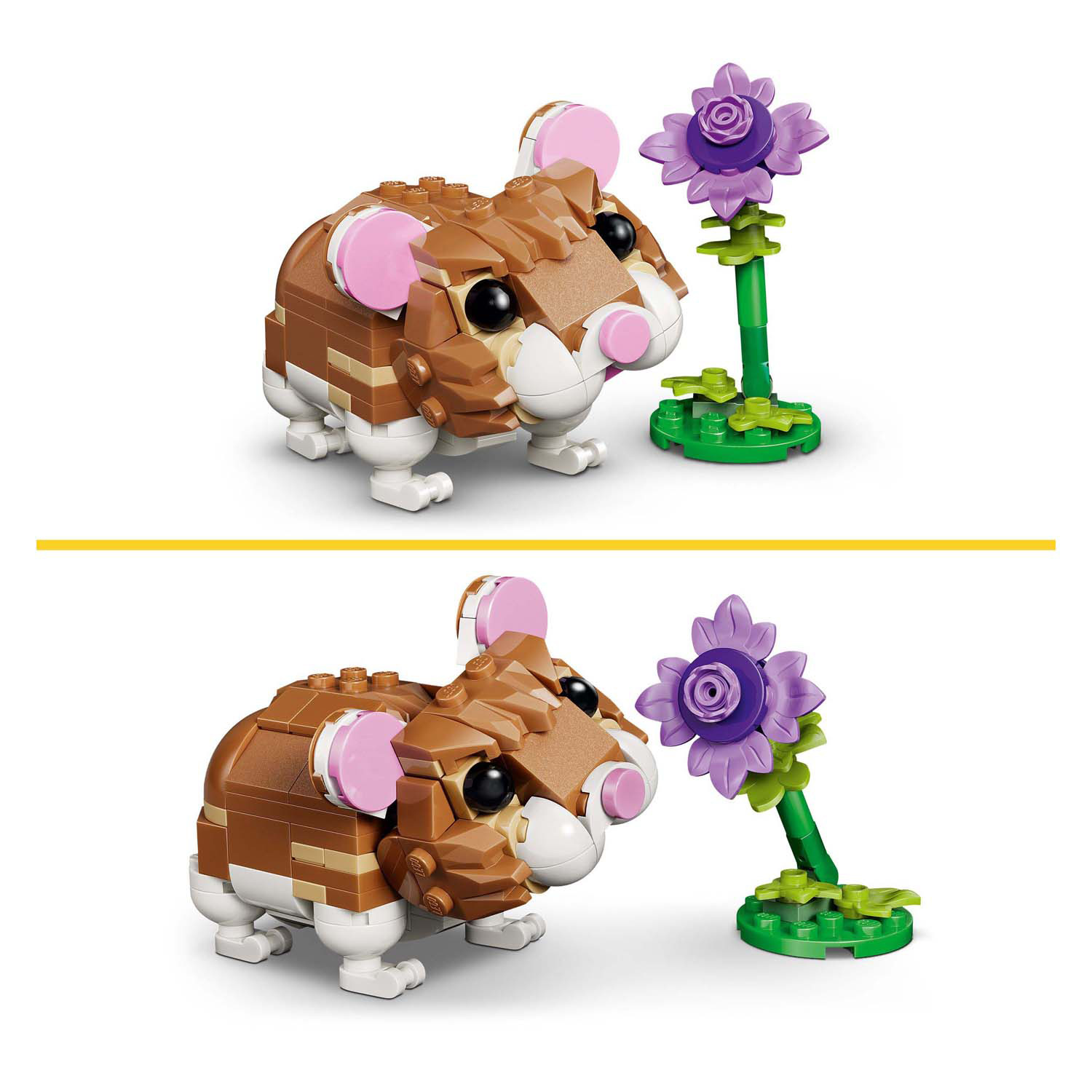 LEGO Creator 31376 Hamster mignon avec fleur