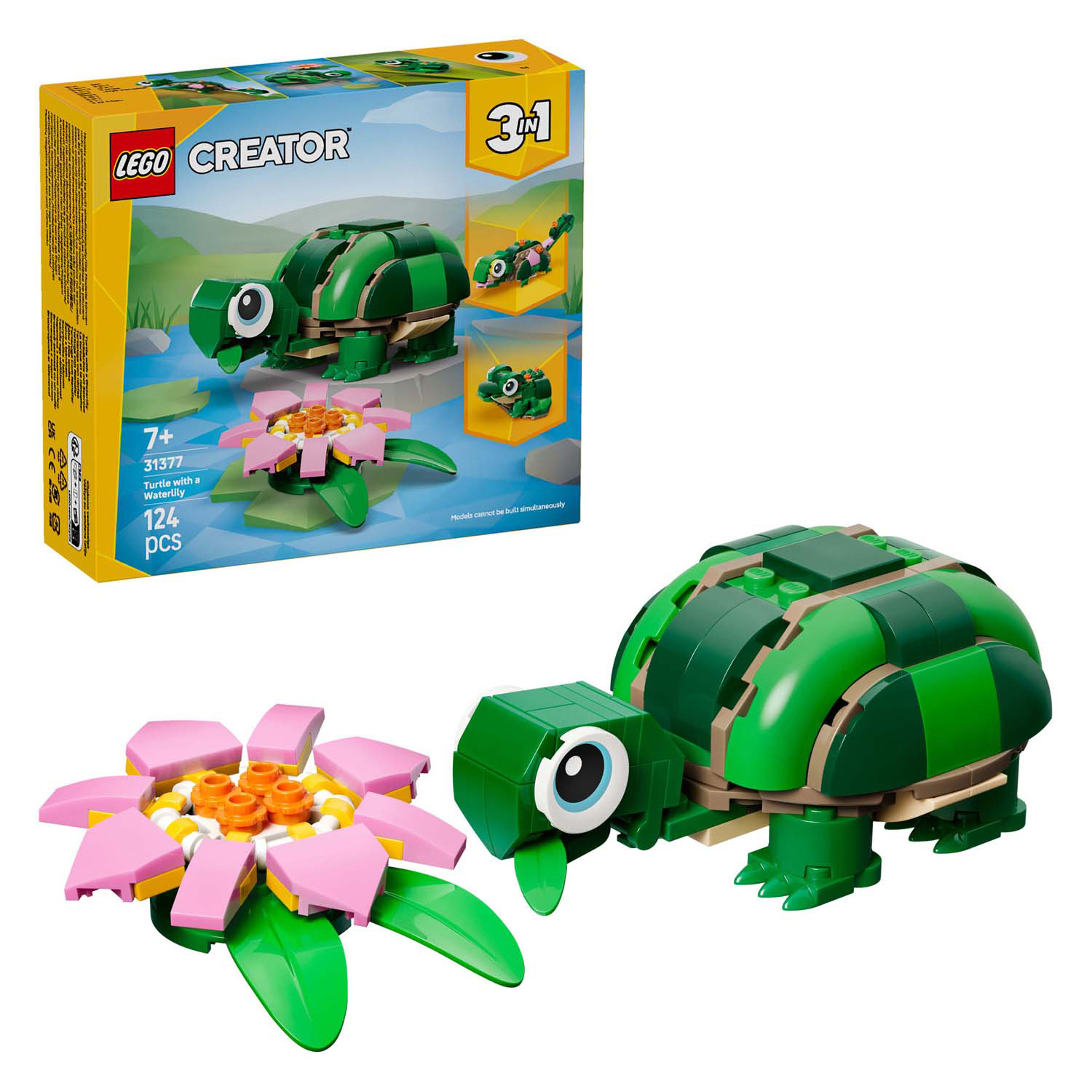 LEGO Creator 31377 Tortue avec nénuphar