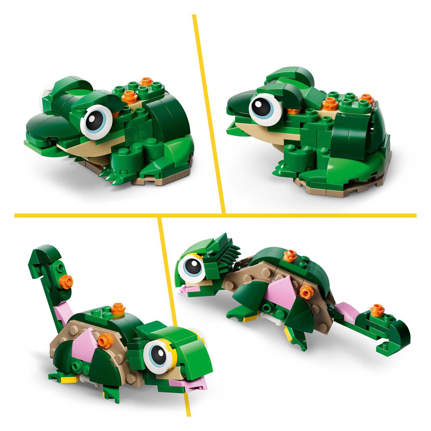 LEGO Creator 31377 Tortue avec nénuphar