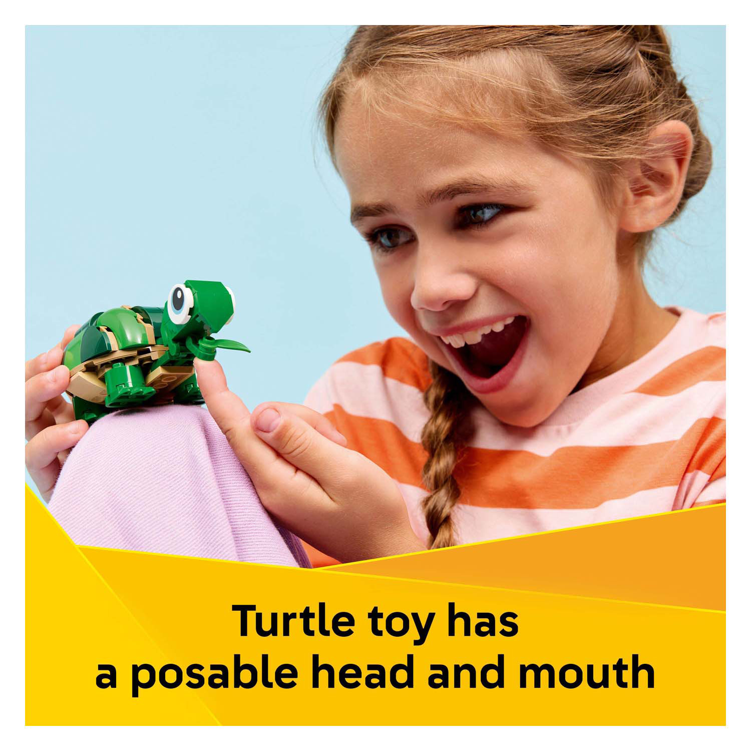 LEGO Creator 31377 Tortue avec nénuphar