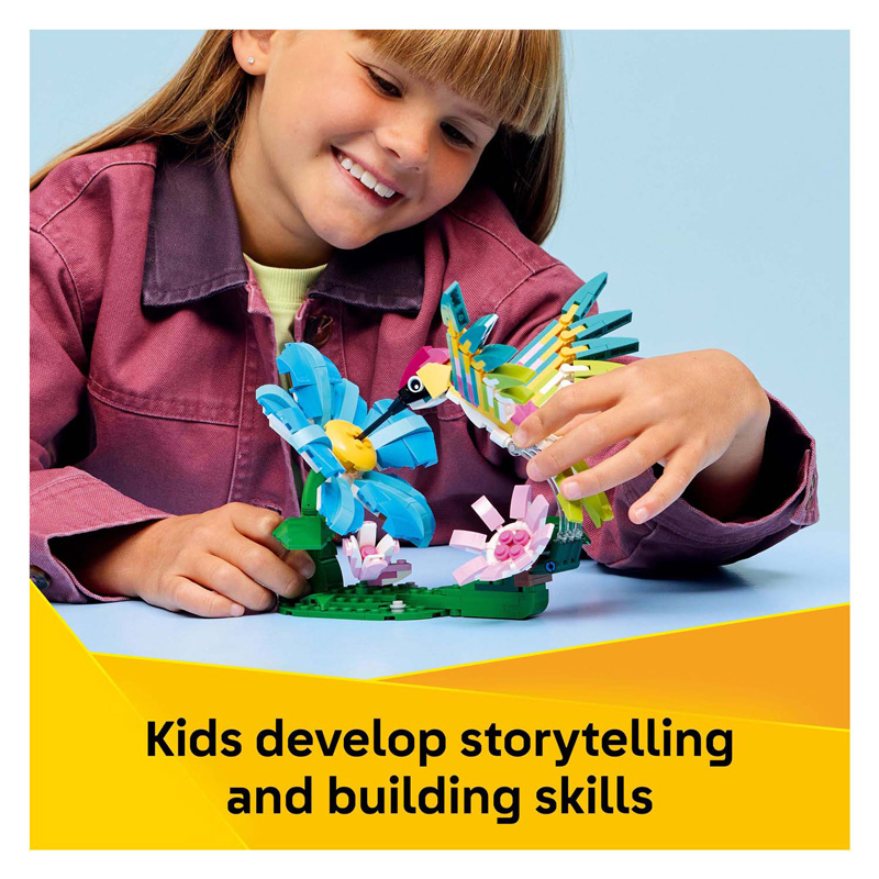 LEGO Creator 31384 Animaux sauvages : Colibri coloré