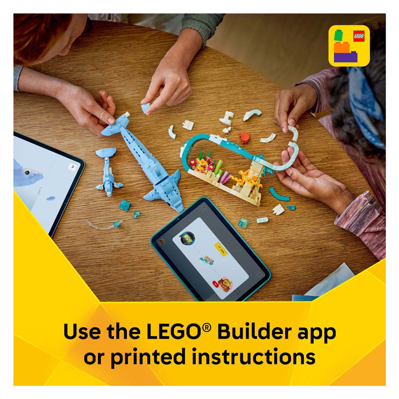 LEGO Creator 31385 Créatures marines : De magnifiques dauphins