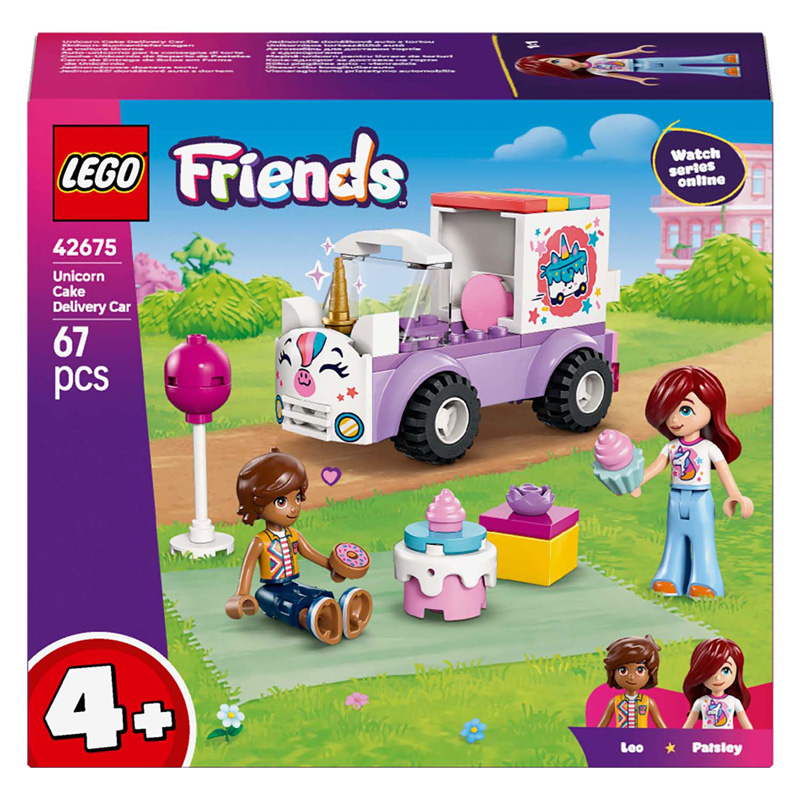 LEGO Friends 42675 Camion de livraison de gâteaux licorne
