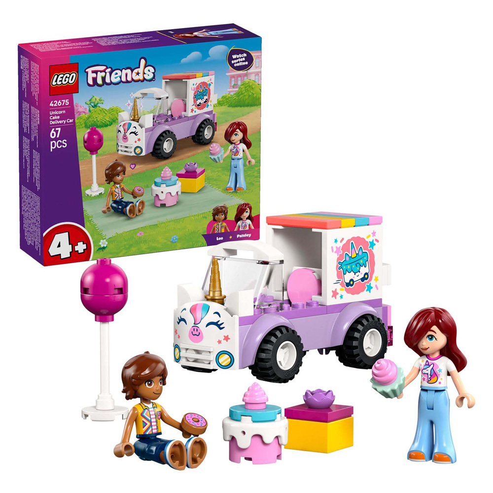 LEGO Friends 42675 Camion de livraison de gâteaux licorne