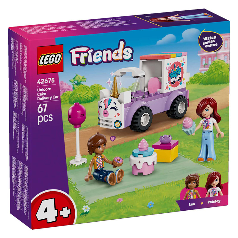 LEGO Friends 42675 Camion de livraison de gâteaux licorne