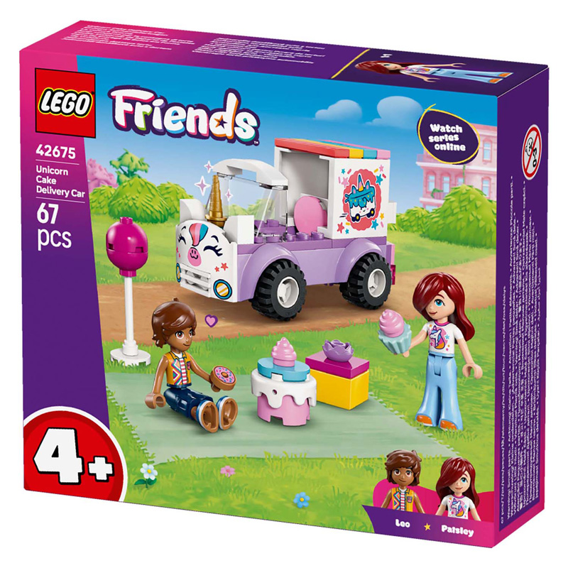LEGO Friends 42675 Camion de livraison de gâteaux licorne