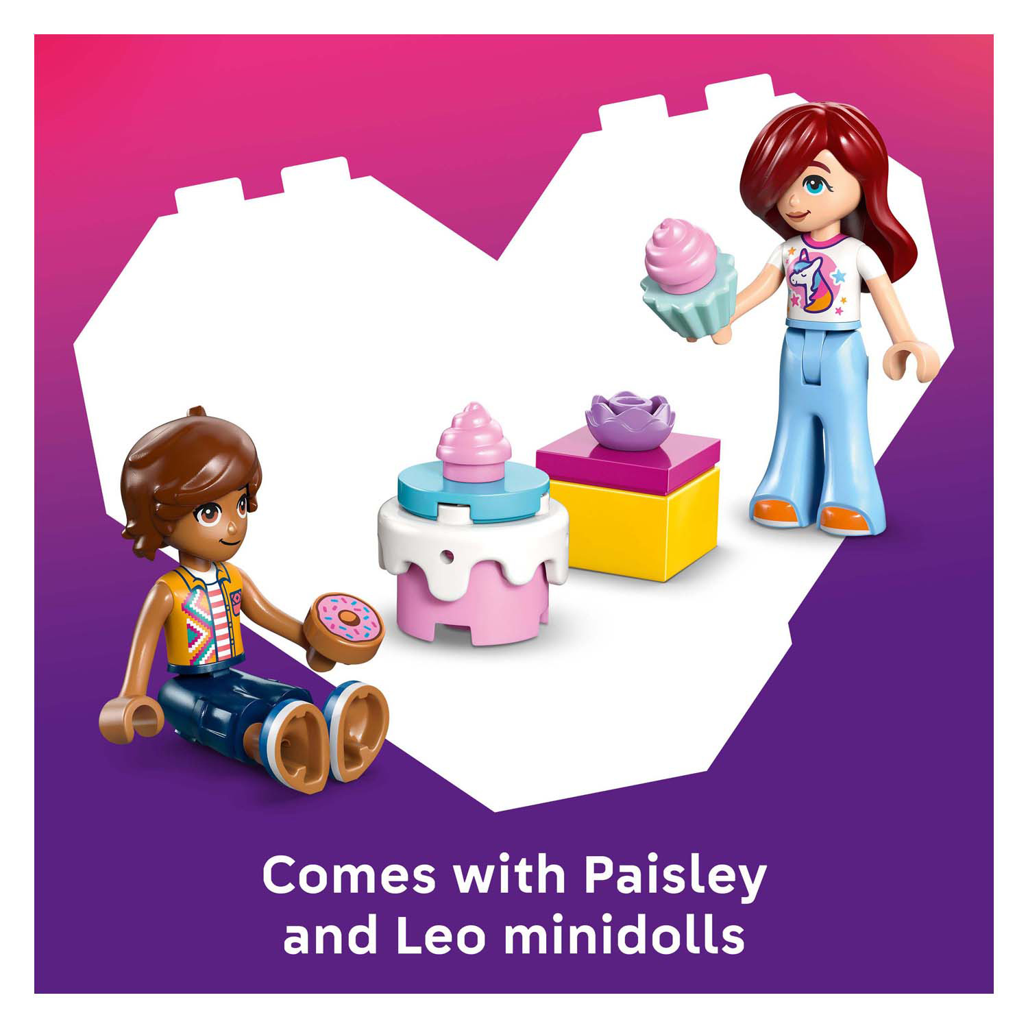 LEGO Friends 42675 Camion de livraison de gâteaux licorne