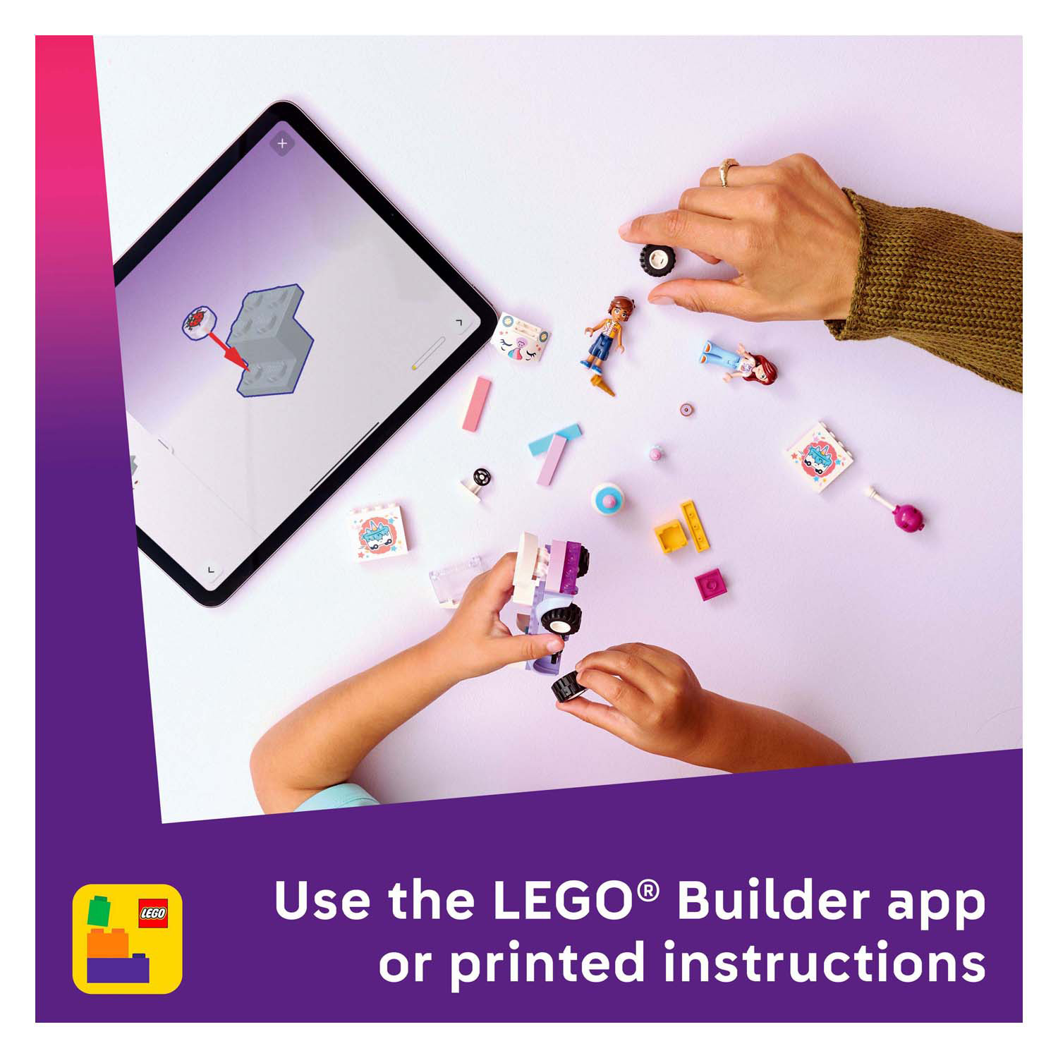 LEGO Friends 42675 Camion de livraison de gâteaux licorne