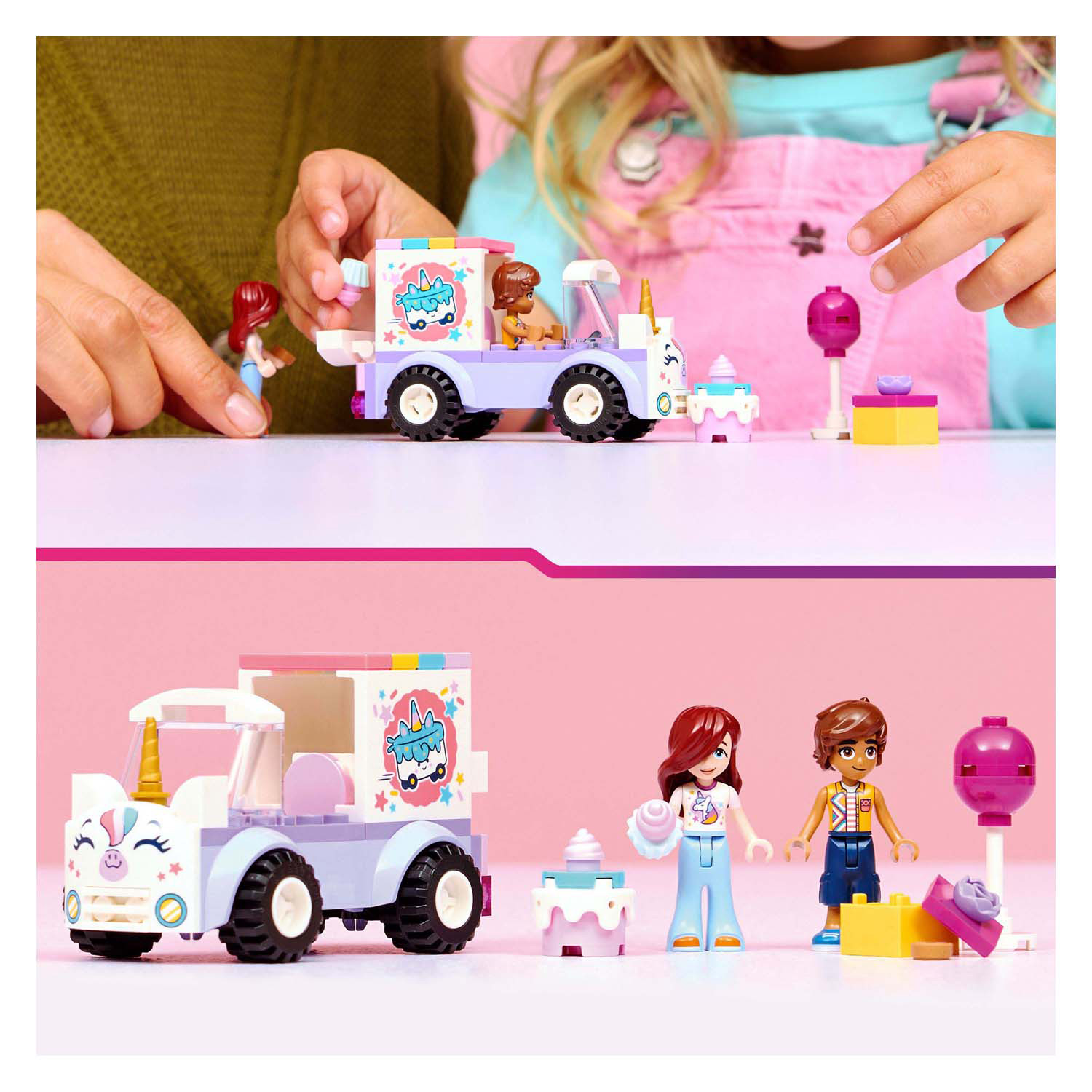 LEGO Friends 42675 Camion de livraison de gâteaux licorne
