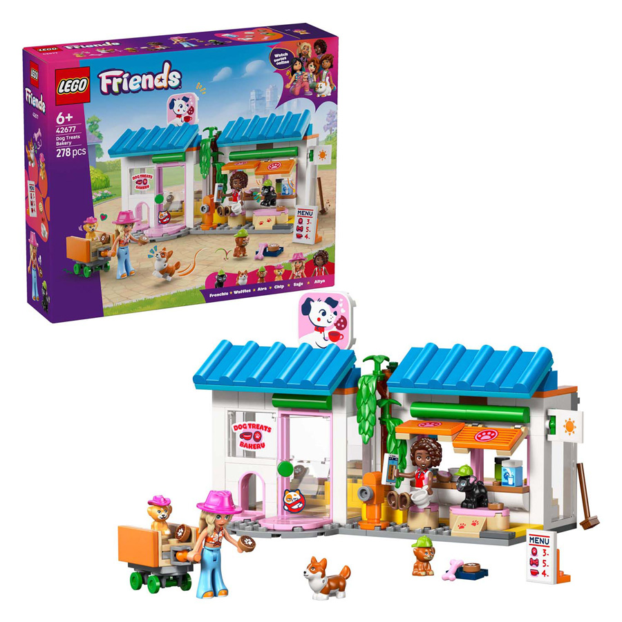 LEGO Friends 42677 Boulangerie de friandises pour chiens