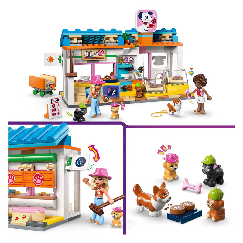 LEGO Friends 42677 Boulangerie de friandises pour chiens